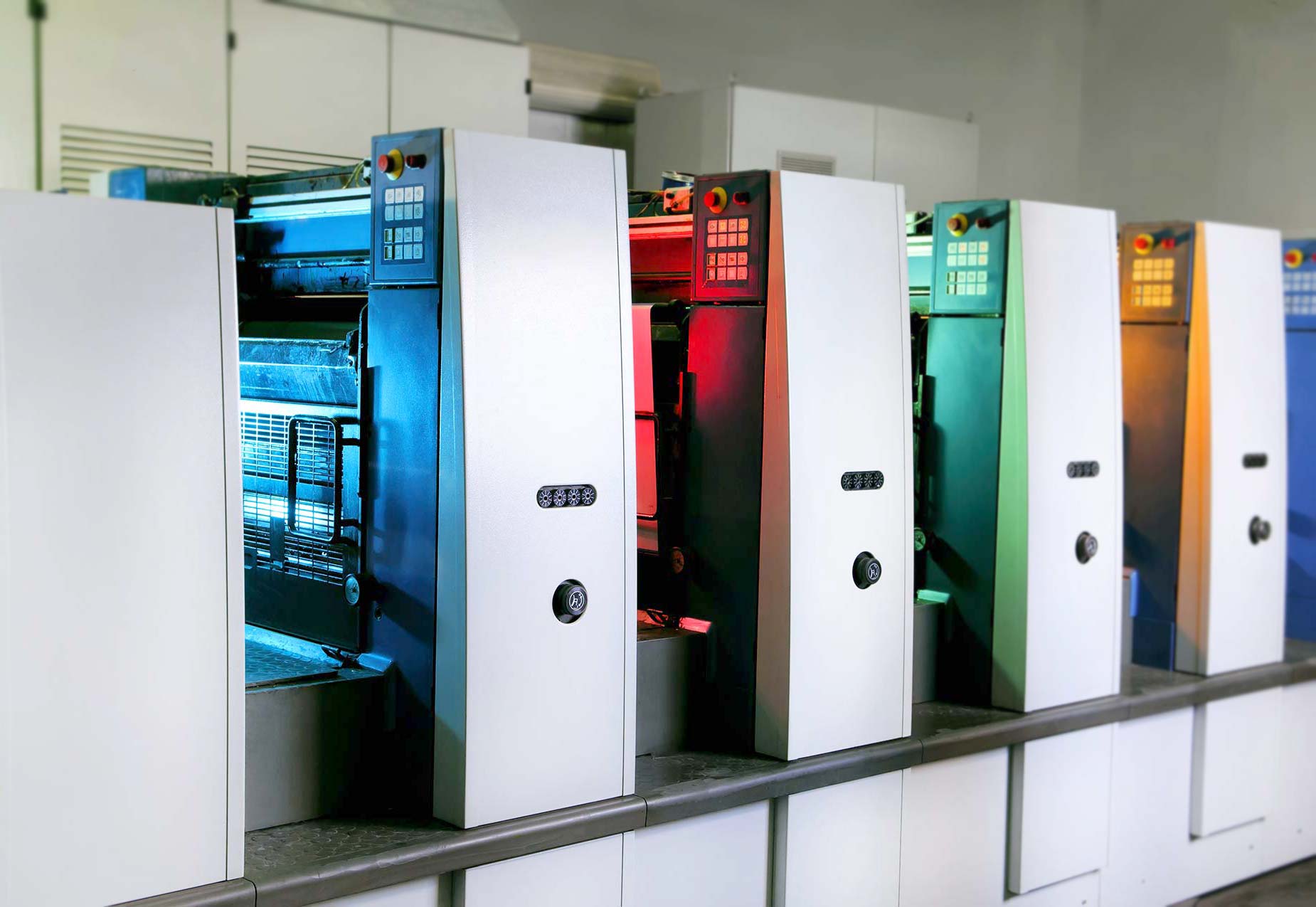 Machines d'imprimerie et de création chez un prestataire Ataraxy en Loire-Atlantique